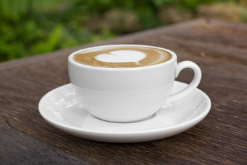Latte art.