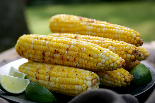 Spicy Buttered Corn on the Cob