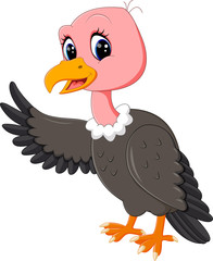 illustration of Vulture cartoon