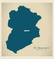 Modern Map - Al-Qasrayn TN