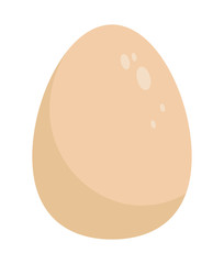 Egg icon. Bakery ingredient design. Vector graphic