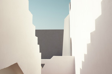 Arabic, eastern architecture, tourism decoration, the shadow of the steps 