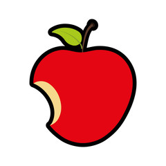 apple icon. fruit design. Vector graphic