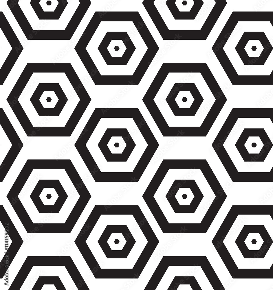 Poster vector seamless pattern. modern clasical texture. repeating geom