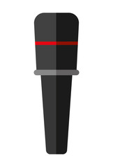 Microphone icon. Communication design. Vector graphic