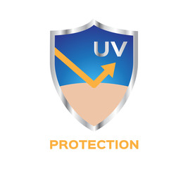 uv protection vector icon , uv logo 