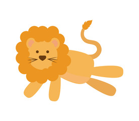 lion icon. Animal design. Vector graphic