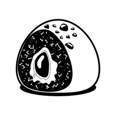 Chocolate icon. Dessert design. Vector graphic