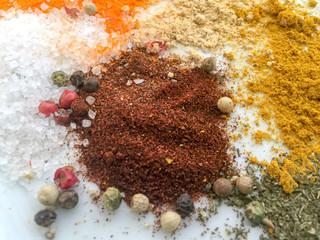 Spices (macro textures)