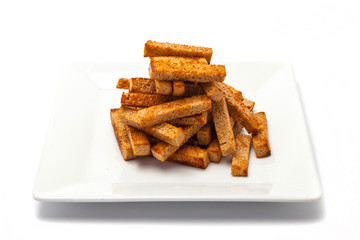 baked bread crumbs