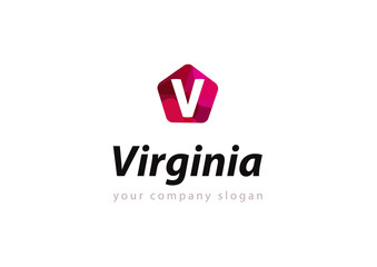 letter V logo Template for your company