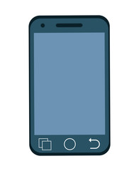 Smartphone icon. Technology design. vector graphic
