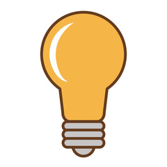 yellow lightbulb icon