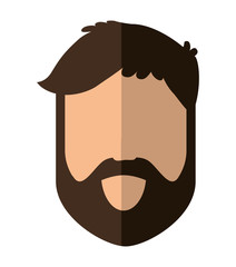 Male avatar icon. Man design. vector graphic