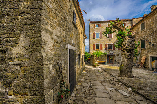 Grosnjan in Kroatien