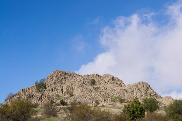 Fototapeta na wymiar Kokino, megalithic observatory