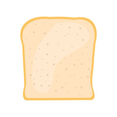 bread icon. Organic and healthy food. vector graphic