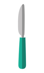 knife icon. Cutlery design. vector graphic