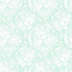 vector floral seamless pattern background