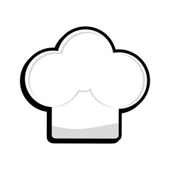chefs hat icon. Menu design. vector graphic