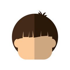 little boy icon. Kid design. vector graphic