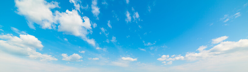 Fototapeta na wymiar summer sky with clouds