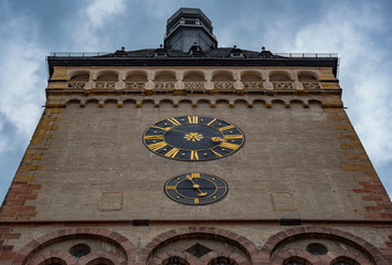 Clock tower in Germany