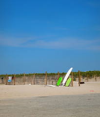 Surf Boards at Beach