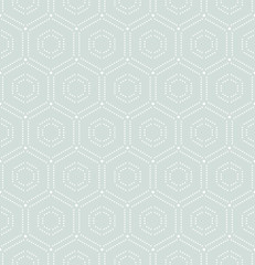 Modern Vector Seamless Dotted Pattern