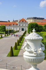 Naklejka premium Lower Belvedere Palace in Vienna, Austria
