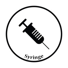Syringe icon