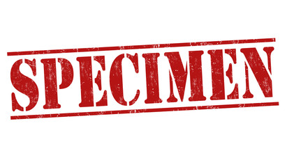 Specimen stamp