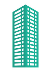 Building icon. Architecture and city. Vector graphic