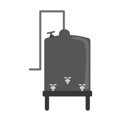 Metal machine icon. Industry . vector graphic
