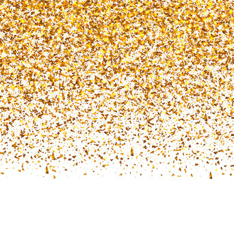 Golden Explosion of Confetti