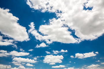 Blue sky background