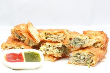 Mughlai paratha bread
