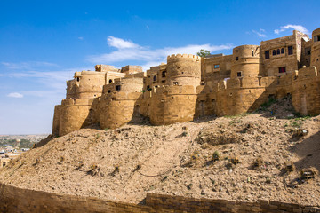 Jaisalmer fort in Rajasthan, India