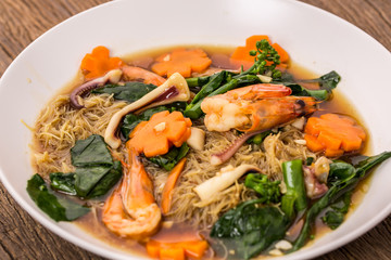 LAD NA, A Thai cuisine noodle with gravy sauce