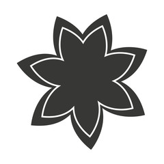 flower garden  isolated icon design