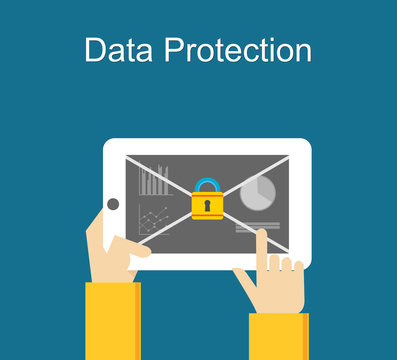 Data protection concept.
