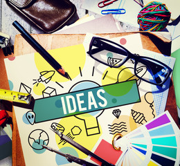 Ideas Design Innovation Objective Strategy Tactics Concept