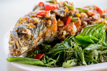 deep fried fish