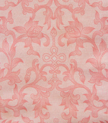 Flower print fabric