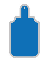 chopping food isolated icon design