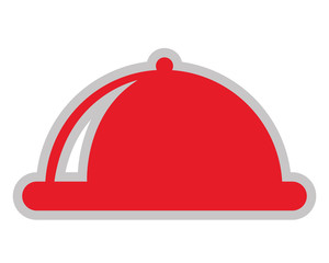 serving tray isolated icon design