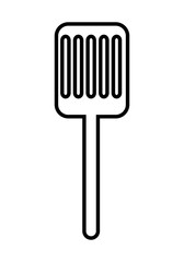 kitchen spatula isolated icon design
