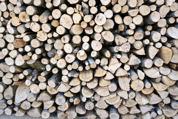 firewood stacked texture