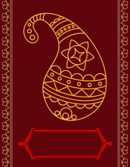 Folk, Tribal Design, Motif, Wall Painting