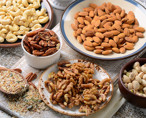 Assorted mixed nuts